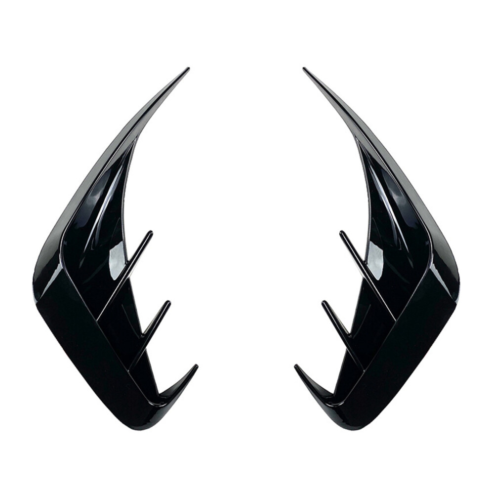 G20 Rear Bumper Lip Spoiler Side Air Vent Outlet Cover Trim For - 3 Series 320I 325I 330I Bright Black 4852404125751