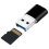 Aluminum Mini USB 3.0 Memory Card Reader Adapter for Micro-SD Card/TF Pc Computer Laptop 11