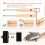 Sandwichmaker, Hundetoaster, doppelseitige Backform, doppelseitiger Brat- und Grillkäsemaker 7