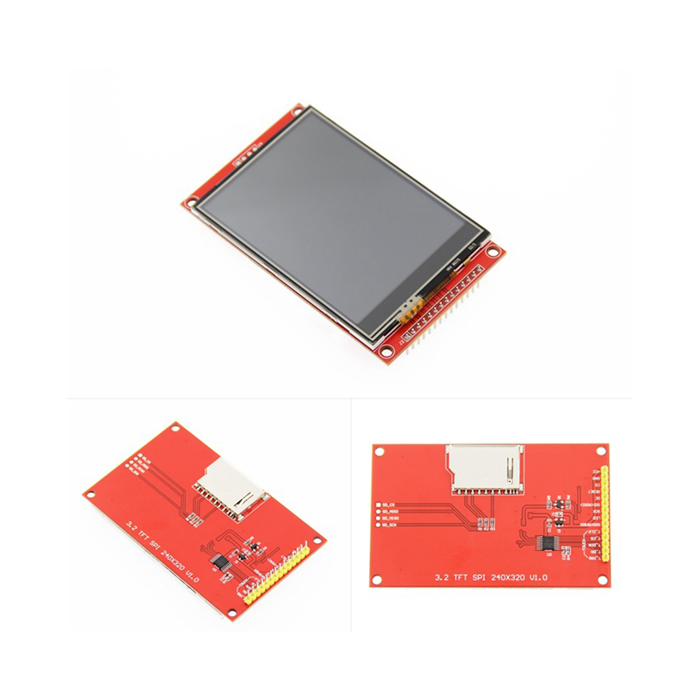 3.2 Inch Spi Lcd Module Rgb 65K Color 240X320 Tft Ili9341 Occupies At Least 4 Io 3.3V(With Touch Msp3218) 4852404131530
