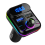 Auto Freisprecheinrichtung M33 Bluetooth-kompatibel 5.0 FM Transmitter Dual USB Ladegerät Kit MP3 Modulator Player Disk 8