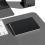 Trackpad Bluetooth Wireless 2.4G Wired Touchpad Touch Pad Rechargeable Mouse for Laptop PC Black 10