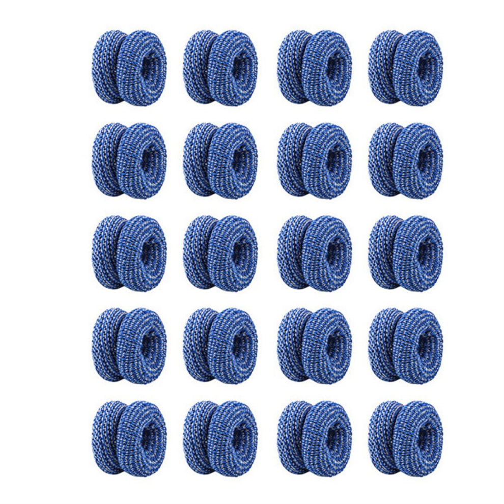 Typecat Blue 20Pcs Tubular Finger Bandage,Finger Cots, Soft, Resilient, Breathable, Fit, Fixed And Wrapped Sports Bandages,