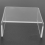 Acrylic Display Risers, Clear Rectangle Stands Shelf for 6Pcs 10