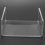 Acrylic Display Risers, Clear Rectangle Stands Shelf for 6Pcs 8