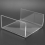 Acrylic Display Risers, Clear Rectangle Stands Shelf for 6Pcs 9