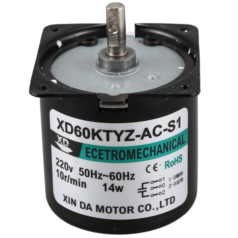 60Ktyz Ac Motor 220V 10Rpm Permanent Magnetic Electric Synchronous 14W Magnet 4852404144424