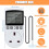Digital Temperature Controller Plug UK 230V Thermostat Outlet Socket Digital Temperature Controller Thermostatic Plug Temperature Switch 2