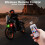 4PCS Wireless LED Strobe Lights with Remote Control, 8 Colors USB Charing Waterproof Emergency Warning Lights 4