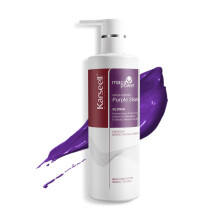 Karseell Maca Essence Purple Shampoo 500ml | Professional Toning Formula | Neutralizes Brass & Yellow Tones for Blonde, Silver Gray & Highlighted Hair