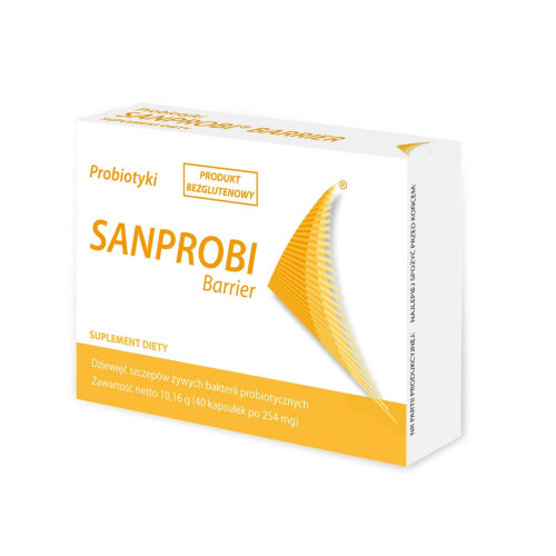 SANPROBI BARRIER PROBIOTIC 40 CAPSULES