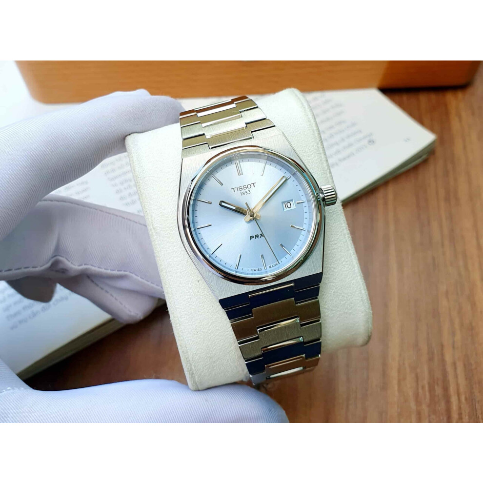 TISSOT T137.210.11.351.00 WOMENS WATCH BRACELET LIGHT BLUE DIAL