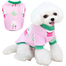 Small Dog Winter Sweater: Dog Sweaters for Small Dogs Cat Clothes Puppy Clothing Warm Pet Clothe Doggy Swestshirt Kitten Sweater (Pink, S)