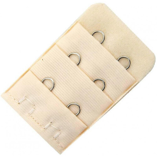 Women's Comfortable Bra Extender Elastic Bra Strap Extension 2 Hook, Random Color 2