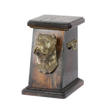 Cane Corso - urna na popol psa, elegantná urna so sochou, pamätná urna s popiersím psa značky Art-Dog