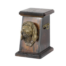 Grand Griffon Vendéen - urna na popol psa, elegantná urna so sochou, pamätná urna s popiersím psa značky Art-Dog