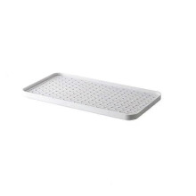 Double-Layer Drip Tray, Rectangular Drip Basket with Tray, Dishes and Fruit, Kitchen Household 31 * 18cm