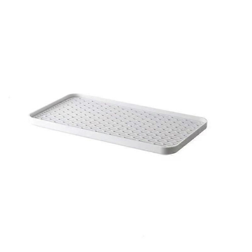 Double-Layer Drip Tray, Rectangular Drip Basket with Tray, Dishes and Fruit, Kitchen Household 31 * 18cm