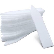 200 Pieces Small Thick Plant Tags, 1 x 5cm Plastic White Plant Tags, Waterproof Garden Tags