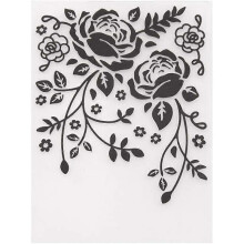 Plastic Embossing Folder Embossing Stencil Templates Flower Die Cuts Cutting Dies for Card Making Embossing Paper Craft