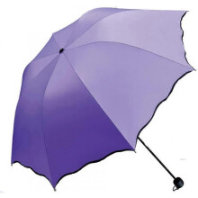 Ladies Parasol Umbrella UV Protection for Women Parasol Lightweight Anit-UV Umbrellas for Summer Sun Protection (Clove Purple)