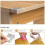 Table Corner Protector (12 Pcs) Children's Corner Protector and 12 Pcs 3M Adhesives for Reservation 5
