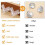 Table Corner Protector (12 Pcs) Children's Corner Protector and 12 Pcs 3M Adhesives for Reservation 3