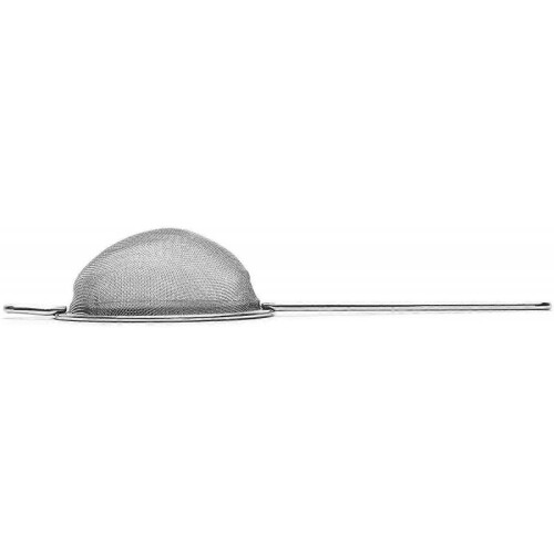 Shiny Stainless Steel Tea Strainer Diameter: 75 mm, Silver 2