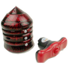 (Multicolorido) Brinquedo colorido iluminado, pião giratório, pisca-pisca, brinquedo musical clássico