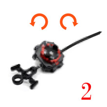 (Caqui) NUEVO B167 B168 B169 Burst Starter Bey Blade Blades Metal Fusion Bayblade con lanzador de alto rendimiento