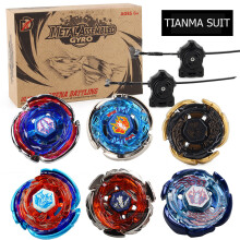 Súprava odpaľovačov Fusion Bey Blayblade Galaxy Pegasis Drago Metal Master Fury 4D System Lot Spinner