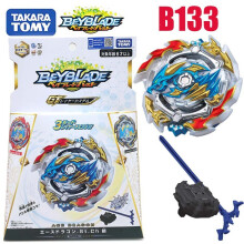 (B133)tomy Burst B-133 Dx Starter Ace+rock+gran Dragon. Sting. Nabíjacia hračka z obľúbenej kolekcie