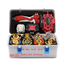 (Chocolat) Burst GT B-154 Empire Dragon God B-153 Metal Fusion Set Box avec poignée lanceur boîte en plastique