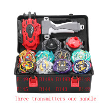 (bleu ciel) Tomy Launcher Burst Arean Bayblades Bables Set Box Bey Blade Toys pour enfant Metal Fusion Nouveau