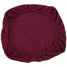 Stretch Spandex Dining Room Chair Seat Cover Slipcovers Wedding Party Decor - Dark Purple