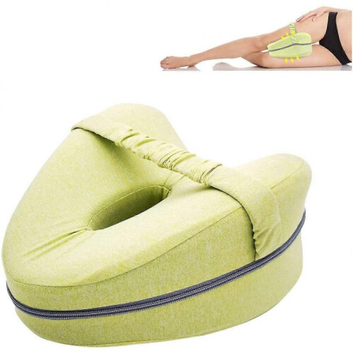 Orthopedic Pillow for Sciatica Relief (Yellow)