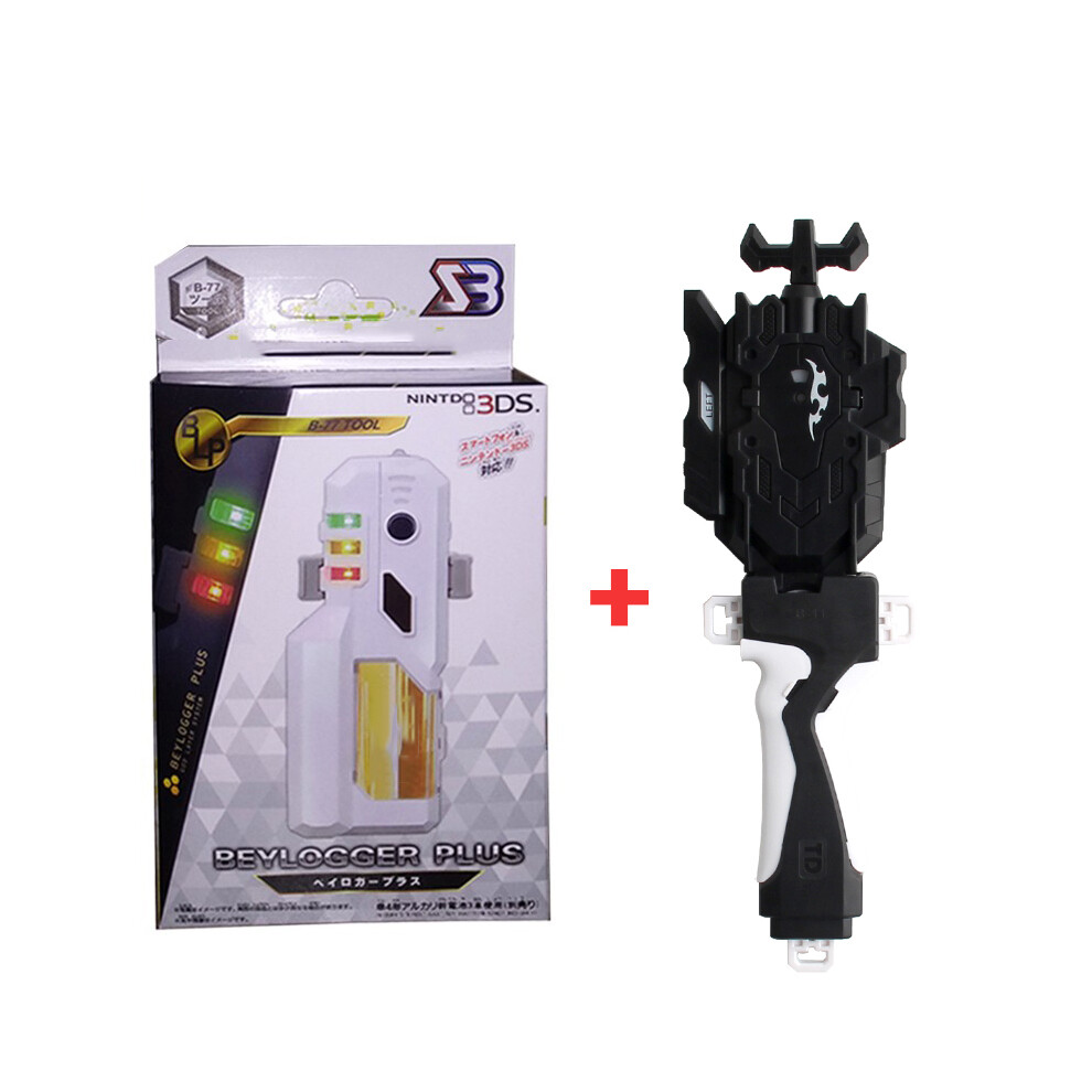 (B77 avec noir) SB s Burst Beylogger Plus avec musique et lumière Gyro Launcher Guidon pour jouets pour enfants