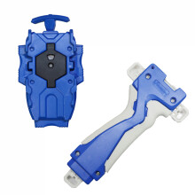 (Lanceur-Set-Bleu) Toupie s Burst Toys pour enfants GT Metal Fusion Vicious Dragon Alloy Combat avec traction