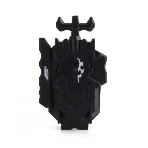 (Black)String Bey Two Way Wire Launcher Grip Starter for Kids Toy