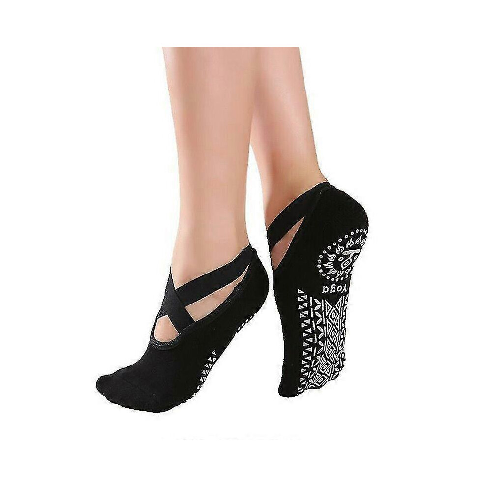 Chaussettes antidérapantes pour femmes - Pilates Barre Ballet Danse Yoga Sports Fitness