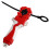 (red)Classic Burst Fighting Toy Peripheral Accessories Handle Launcher Handle Pull Ruler Launcher Combination 4