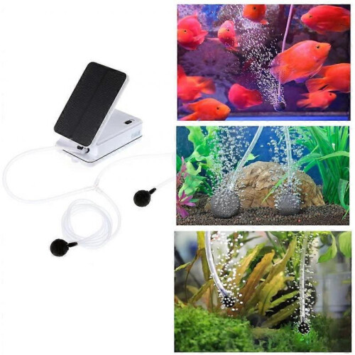 Solar Powered Air Pump, Oxygenator and Pond Aerator Kit 1