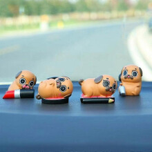 Resin Decorations Haba Makeup Puppy Decorations Car Decorations