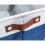Rectangle Foldable Storage Box with Linen Stitching Fabric Storage Basket, Storage Box with Cotton Rope Handles Storage Cube Storage Box(navy Blue 3