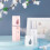 2 Pcs Winter Portable Mini Face Mist Handy Sprayer Face Hydration Spray with USB Rechargeable Mirror Function (Pink,White) 5