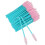 100 PCS Disposable Eyelash Brushes Blue and Pink  Makeup Tool 3
