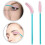 100 PCS Disposable Eyelash Brushes Blue and Pink  Makeup Tool 4