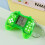 (Διαφανές πράσινο) Tetris Blast Block Mini Gamepad Παιχνίδι Ρετρό Ηλεκτρον 1