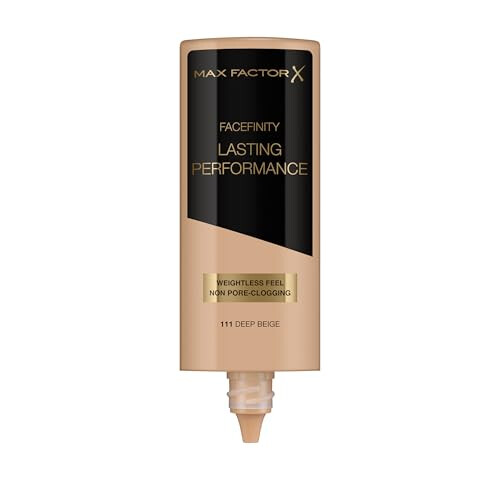 Max Factor Max Factor Lasting Performance Foundation - 111 Deep Beige, 35ml, Full Coverage 1