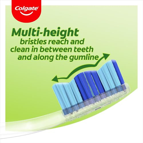 Colgate Colgate Twister Fresh Medium Toothbrush 2pk - Multidimensional Cleaning 2